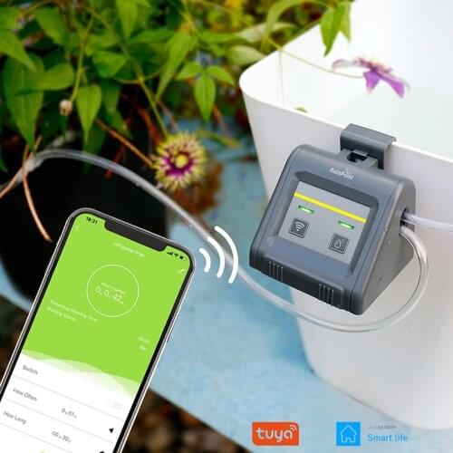 Tuya RainPoint Smart WIFI Automatic Water Pump Irrigation System Timer Plant Garden Watering System Irrigation App Control