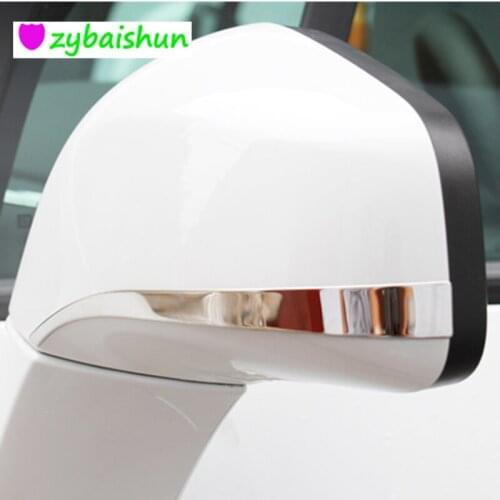 Car Rear View Mirror Sticker Bull Bar Trim Exterior Decoration Fit Opel Mokka BUICK ENCORE To 2013-2015