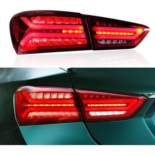 DNO Car LED Taillight For Chevrolet Malibu XL 2016 2017 2018 Rear Running Lamp Brake Reverse Turn Signal Taillamp