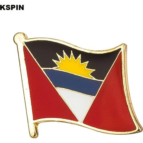 Antigua Banner Lapel pin badges for Clothes Rozety Papierowe Icon Backpack KS-0016