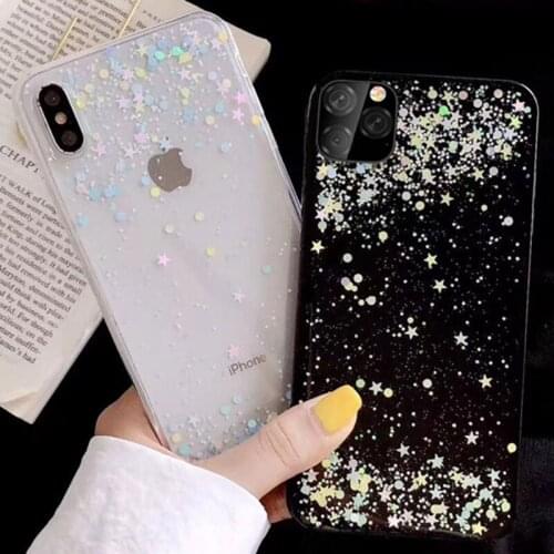 Dream Starry Sky Case For iPhone 7 8 6 6s Plus 5 5s SE Cover Transparent Case For iPhone X Xs 11 Pro Max XR