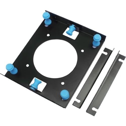 Black 3.5 SATA hard disk 5.25 Bay hard disk shock absorber bracket converter installation kit w/w equipped