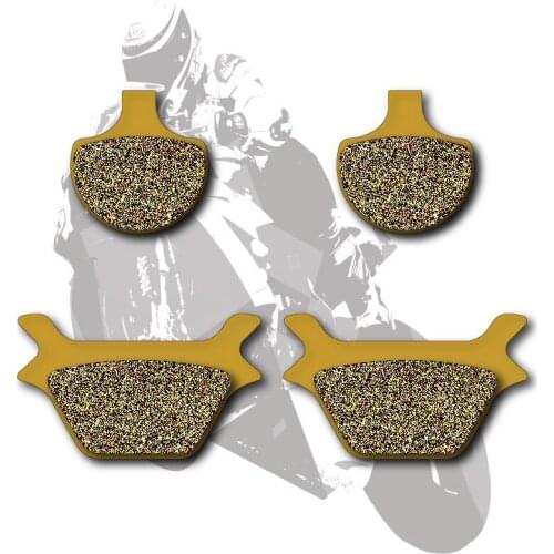 Motorcycle Disc Brake Pads Front & Rear For HARLEY FXSTS 1340 Springer Softail 1988-1999 FXSTB 1340 Night Train 1999