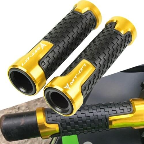 For YAMAHA MT07 MT 07 MT-07 FZ07 FZ 07 2017 2018 2019 7/8''22mm Motorcycle Hand Grip Bar handlebar grips Motorcycle Accessories