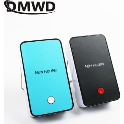 DMWD Mini Portable Fan Handy Heater hand Electric Air Warmer machine for hand in Winter Keep Warm Desk Fan for Office Home EU