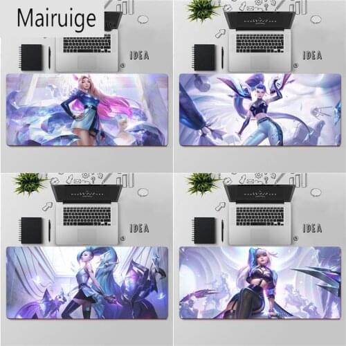 Mairuige mousepad gamer anime League of Legends mouse pad gamer gaming accessories desk mat pc keyboard non-slip mats