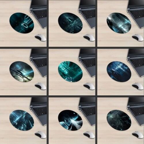 XGZ Modern Technology Wind Round Mouse Pad Streamlined Car and Motorcycle Free Racing Streamlined Desk Mat Rubber High Building