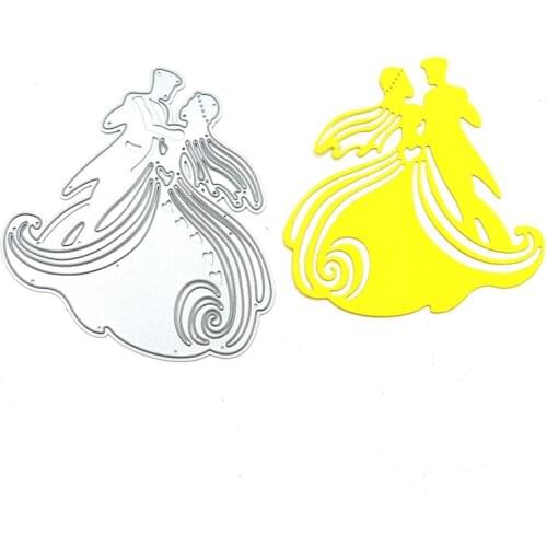 Julyarts Dance Metal Cutting Dies Stencils for DIY Scrapbooking Decorations Scrapbook Dies Paper Craft Knife