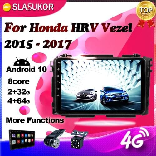 Android Multimedia For Honda Vezel HR - V HR V HRV 2015 2016 2017 Auto Radio Video player Navigation GPS Keine No 2din 2 din