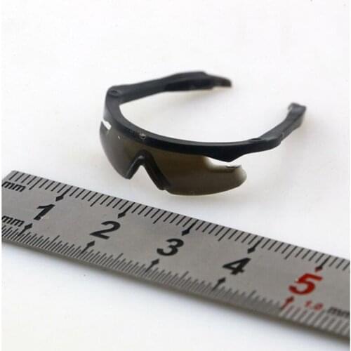 New Arrival Scale 1/6 Sunglasses Shooting Glasses Black Glasses for 12 Inches Soldier Action Figure Body Toys Doll Gifts DIY
