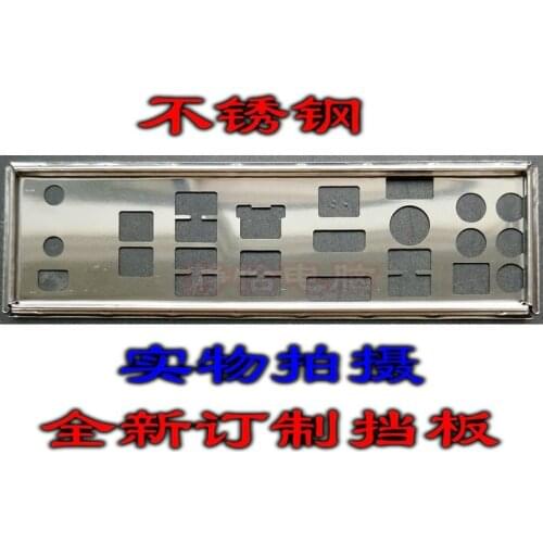 Original IO I/O Shield BackPlate Blende Bracket For Asus MAXIMUS V EXTREME ROG Z77 M5EA