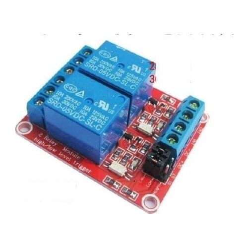 Relay Module Board Shield For Arduino Two 2 Channel 12V With Optocoupler Support High and Low Level Trigger Relay For Arduino