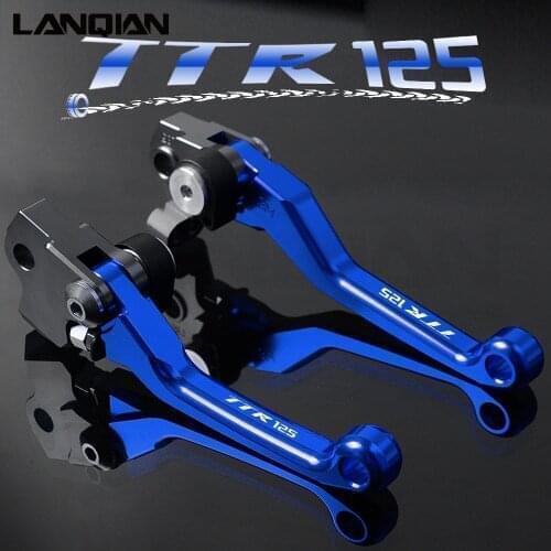 For Yamaha TTR 125 LW E TTR125 / LW/E 1993-2008 2007 Brake Clutch Lever Dirt Pit Bike Brake Clutch Levers Grips Accessories