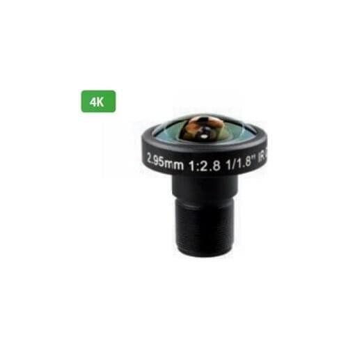 2.95mm 1/1.8" CCTV Lens Wide Angle F2.8 M12 HD 4K Board Lens For CCTV Surveillance Security IP Camera SL-SM029528B4K-118
