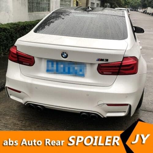 For BMW F30 F35 Spoiler 2012-2015 BMW M3 320i 323i 325i 328i Spoiler High Quality ABS Car Rear Wing Spoiler