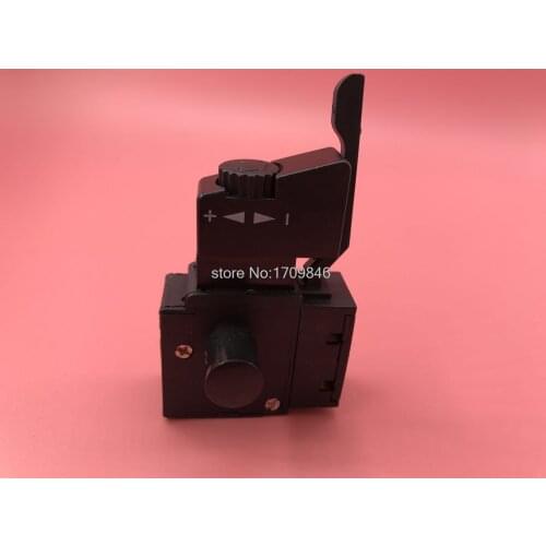 Trigger Switch Electric Hand Drill Parts Optional Lock on Speed Control Switch AC 250V 6A