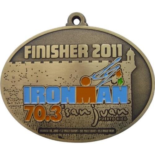 High Quality Customized Design Antique Brass Medal