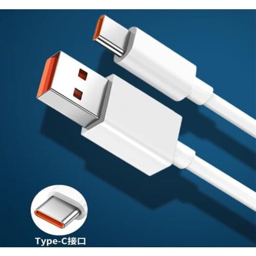Original Xiaomi 6A Type C USB ChargerCable Turbo Fast Charge For Mi 11 9 Black Shark 3 Poco M3 X3 NFC F2 Redmi Note 10 K30 TipoC