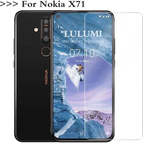 2.5D 0.3mm HD Tempered Glass for nokia X71 Screen Protector Phone Protective Film Not Full Coverage for nokia 6.2
