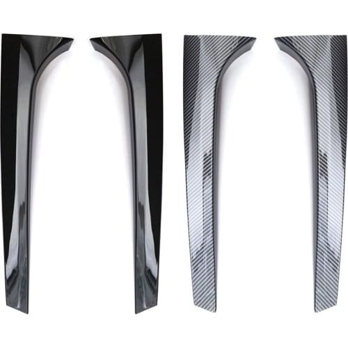 2Pcs Car Rear Side Window Canard Spoiler Air Splitter for Skoda Kodiaq 2016-2020 Styling Auto Replacement Parts