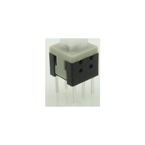 20pcs/lot 5.8x5.8 mm 5.8 * 5.8 mm self locking switch button dip switch 6 pins touch button key switch attacked
