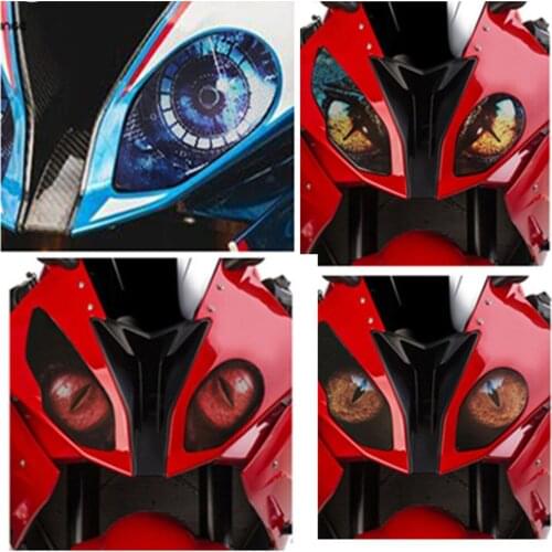 Motorcycle accessories headlight protection sticker Front Fairing Headlight Sticker Guard Sticker for BMW S1000RR HP4 2015-2018
