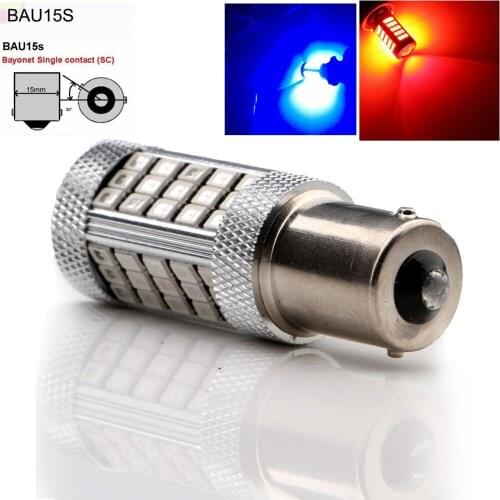 1156PY 7507 PY21W BAU15S 63 66 SMD LED Car Rear Indicator Auto Front Turn Signal Light SMD 12V