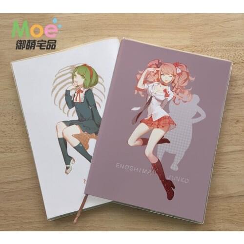Anime Danganronpa: Trigger Happy Havoc 3 Figure Student Writing Paper Notebook Delicate Eye Protection Notepad Diary Memo Gift