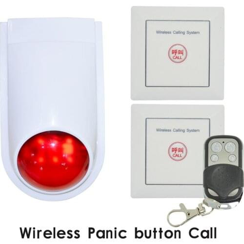 Old People Watch Wireless Button calling system 433mhz Apps reminder Panic emergency Alarm hospital