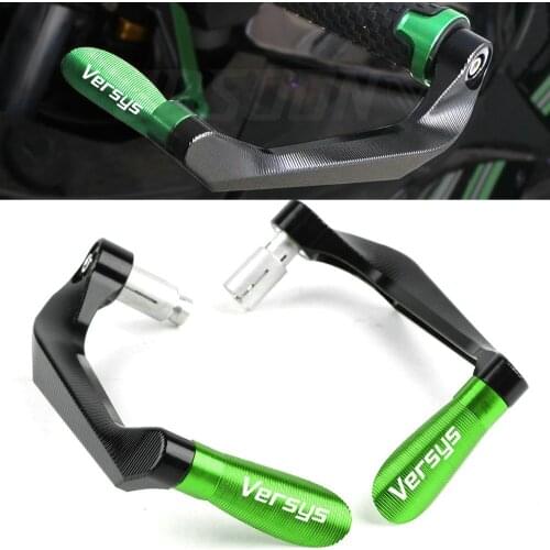 For KAWASAKI Versys 650 1000 X300 KLE650 Motorcycle 22mm Handlebar Grips Guard Brake Clutch Levers Handle Bar Guard Protector