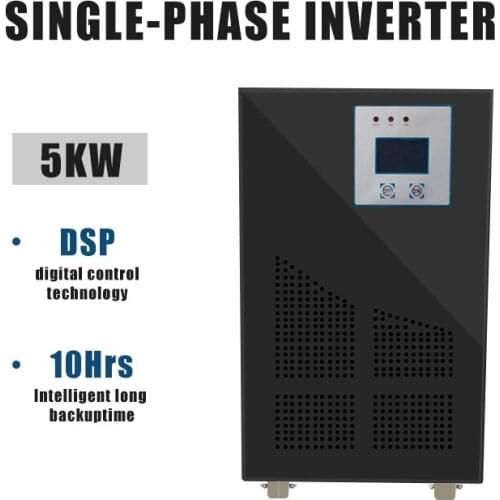 INVERTER 96V TO 220V 5000W 96VDC TO 220VAC FOR SOLAR POWER SYSTEM 5kW OFF GRID SOLAR INVERTER LOW FREQUENCY FOR HOME