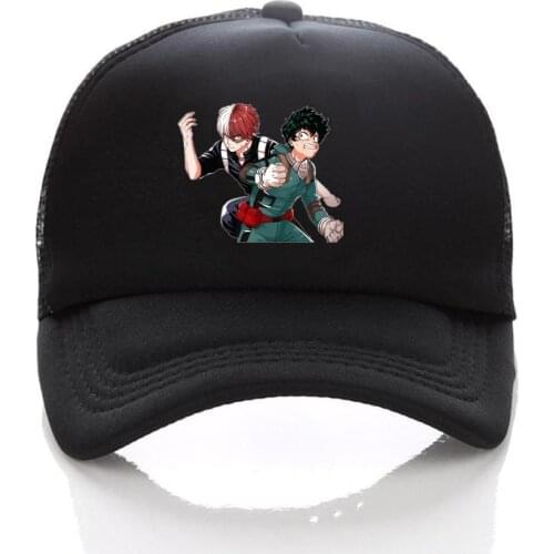 Anime My Hero Academia hat Izuku Midoriya Katsuki Bakugou Unisex Adjustable Summer Fitted Snapback cap Baseball Cap Cosplay Hat