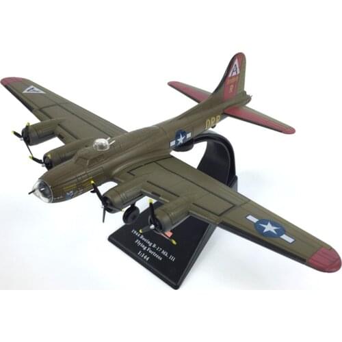 1:144 Airplane Model USA 1944 Boeing B-17 MK Flying fortress Second World War Simulation Metal and plastic Fighter Plane
