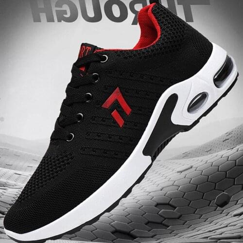 Mens single shoes outdoor breathable running shoes new autumn casual fashion Korean version
