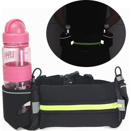 Outdoor Sport Runner Waist Bag Running Jogging Pouch Belt Elastic Waistband For Men Woman