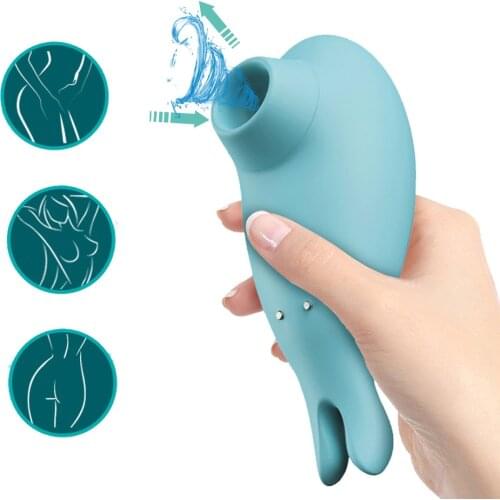 Upgraded Seal Silicone Sonic Sucking Vibrator Sucking Clit Waterproof Protable G Spot Stimulator Sucker Vibrator Clitoris Sucker