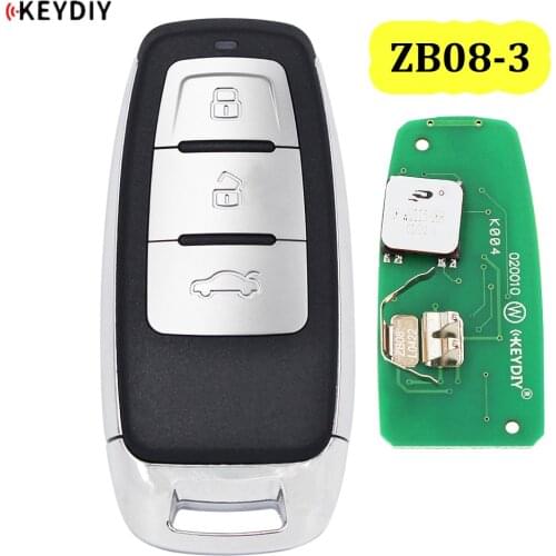 Universal KEYDIY ZB08-3 KD Smart Key Remote for KD-X2 KD Car Key Remote Replacement Fit More than 2000 Models