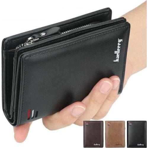 Mens Wallet High Quality Hasp Passport Purse For Male New Arrival Vintage Card Holder With Coin Pocket