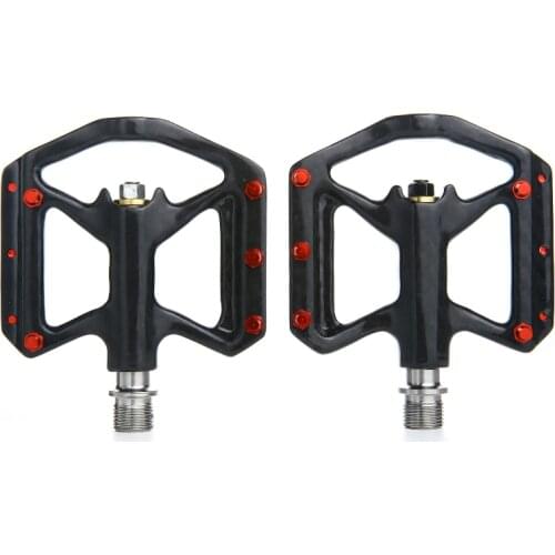 Mountain Road Bike Bicycle Pedals Palin Titanium Alloy Carbon Fiber Pedals Bicycle Accessories