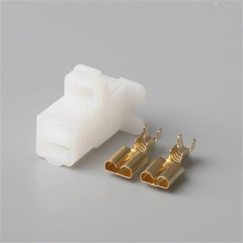 5/10sets 2pin sumitomo auto motorcycle wiring plastic housing connector 6110-4623