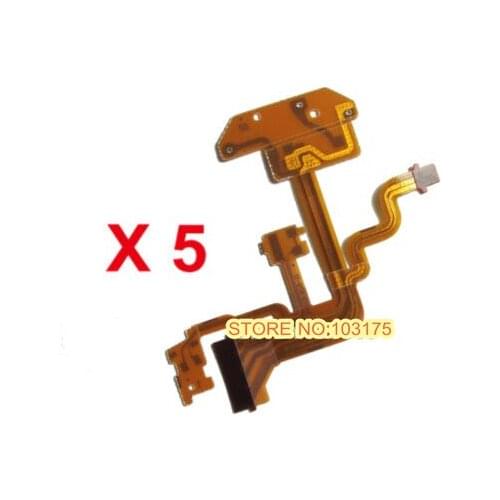 5 Pieces of Flash Flex Cable Ribbon for Sony Cyber-shot DSC-H3 DSC-H10