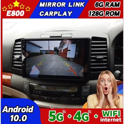 6GB Ram 128GB Rom Car Radio Stereo 2007 Premio Navigation GPS For Toyota Allion 2006 Android 10 Head Unit Autoradio Multimedia