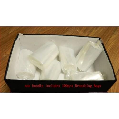 Free shipping, 100Pcs Breathing Bag (size: 9*22cm) Aquarium Transportation Fish, Shrimp and Aquatic Plants