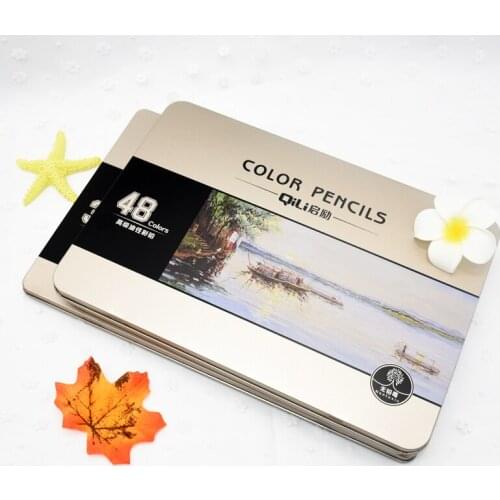 3 boxes professional Colored Pencils Set Artist Case Drawing Material Colored Pencils Prisma-color pen For School supplies