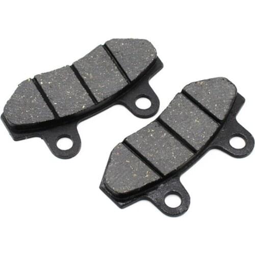 Electric Vehicle Handsome Motorcycle Hydraulic Pump Brake Block Double Pump Front Disc Brake Leather Battery Brake Disc Brake Pa