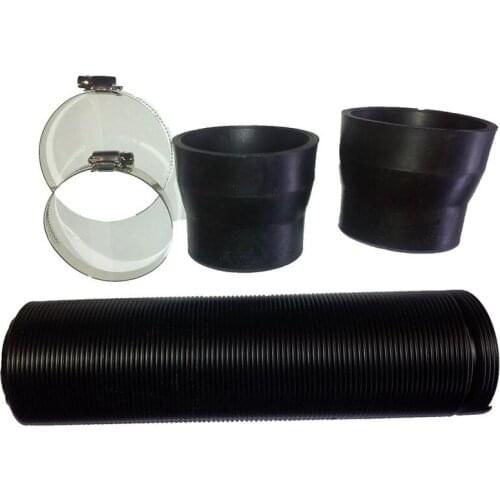 Flexible Cold Air Intake Duct Feed Induction Ducting Pipe Hose 76mm 3 inch