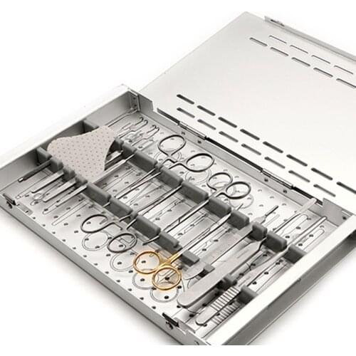 Rhinoplasty tool for nasal equipment surgery, hook needle holder guide, nose scissors kit