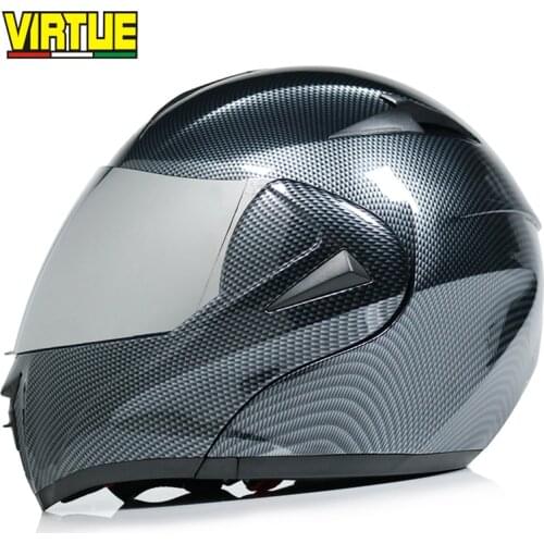 Flip up Motorcycle Helmet With Dual Lens Glass And Sun Visor Helmets Man Woman capacete casco DOT