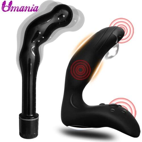 Prostate Massager Men Vibrator Anal Plug Clitoris Stimulator Vaginal Sex Toys for Adults Gay Couples Erotic Intimate goods