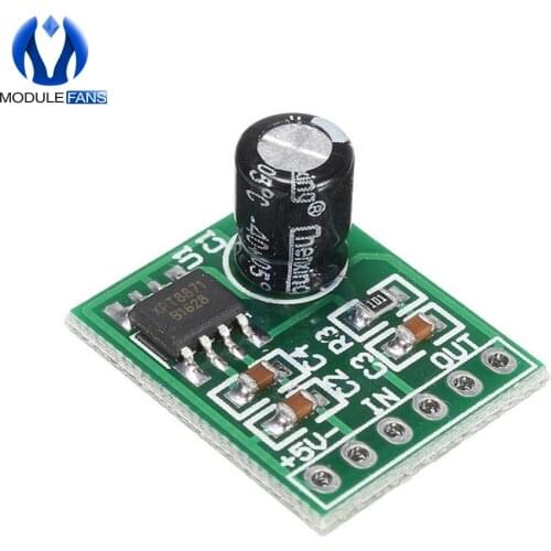 Mini XPT8871 Mono Stereo Lithium Battery Power Amplifier Board 6W Sing Machine Module 3v 5v 5W Audio Output Input XH-M125